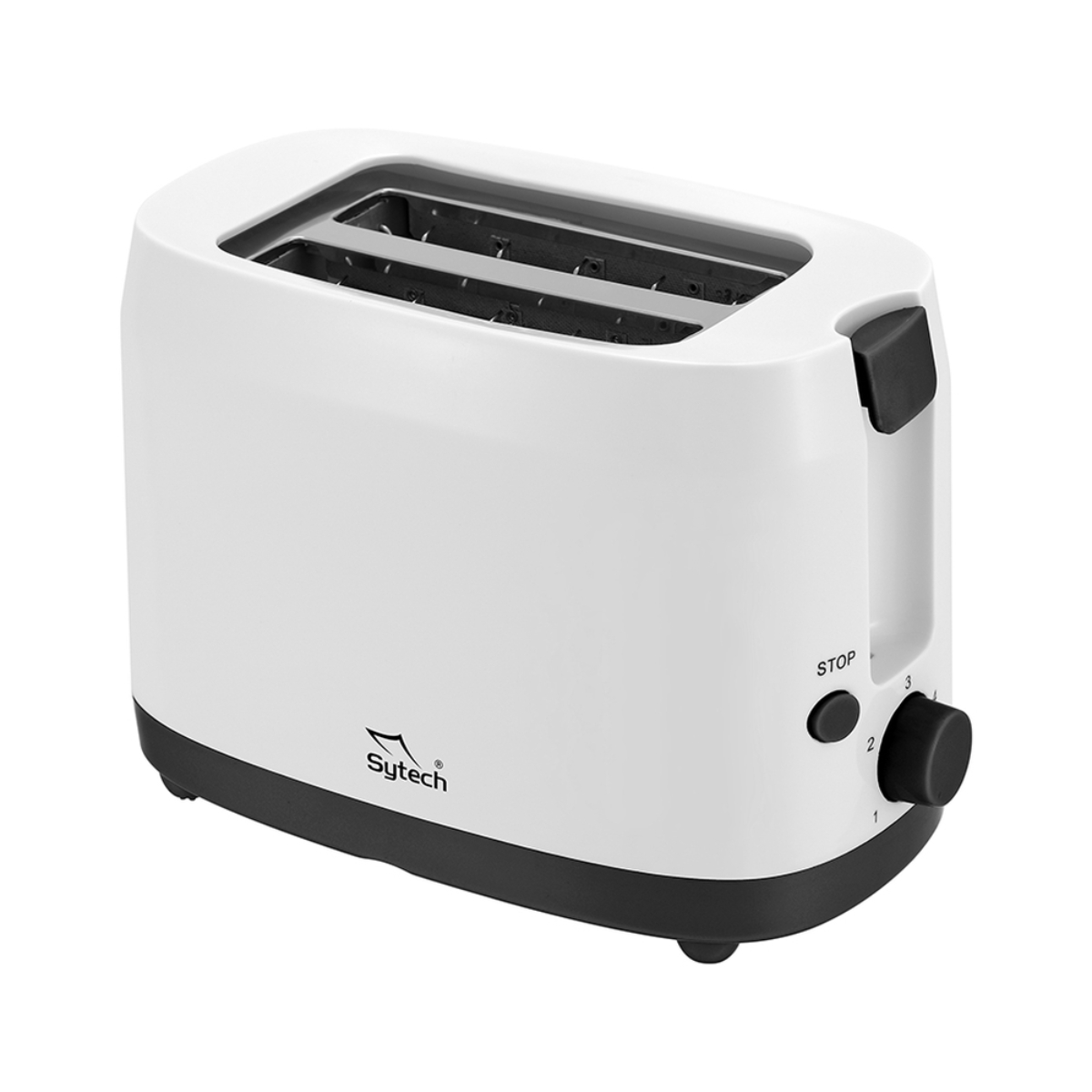 Tostadora 2 Rebanadas 750w. compartimientos blanco sytech syts41 750w