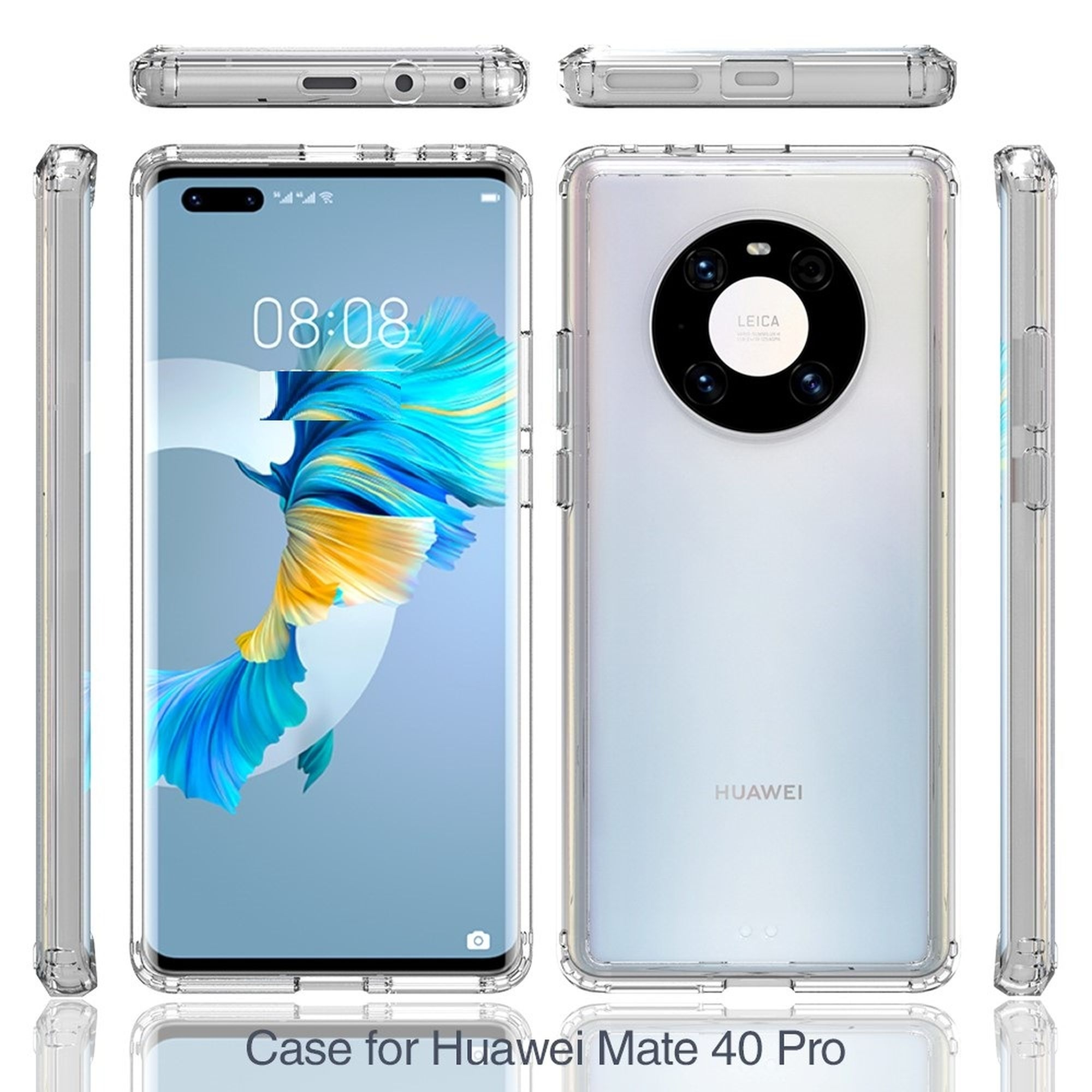 JT BERLIN Pankow Clear, Mate Huawei, Pro, Backcover, transparent 40