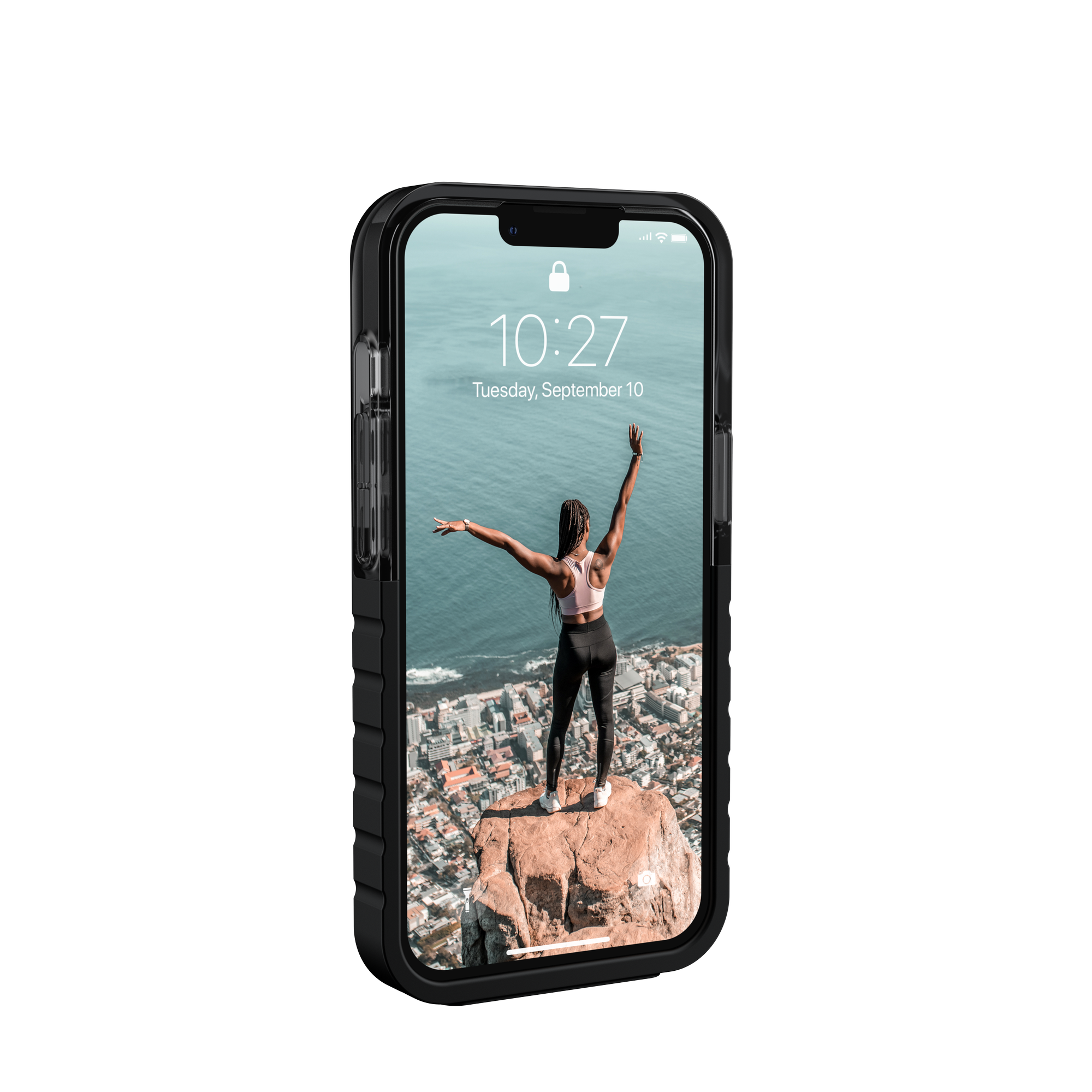 URBAN ARMOR GEAR U iPhone by UAG [U] Case, 13, Dip schwarz Backcover, Apple