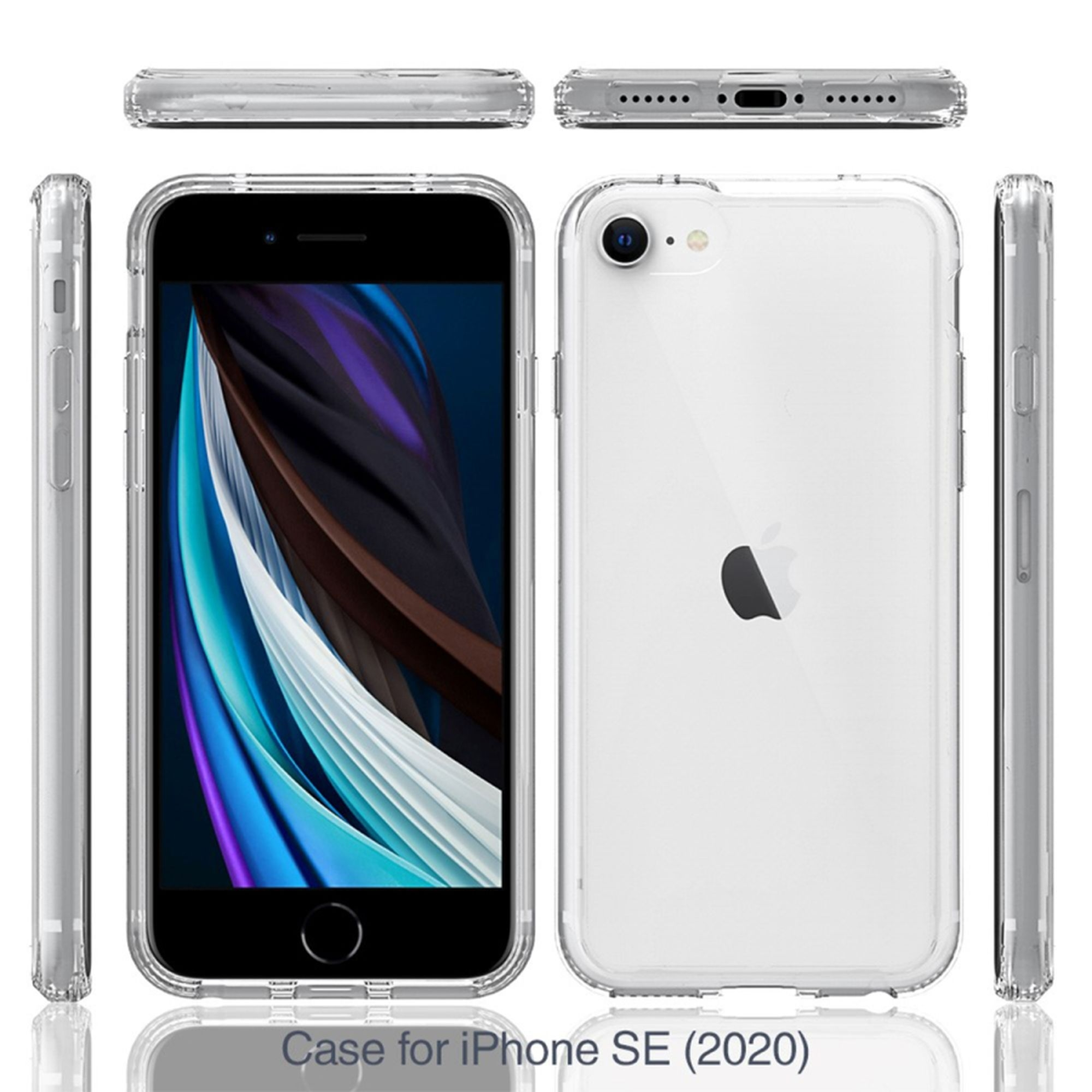 Backcover, BERLIN Clear, (2020) SE 8 transparent iPhone Pankow Apple, / / JT 7,