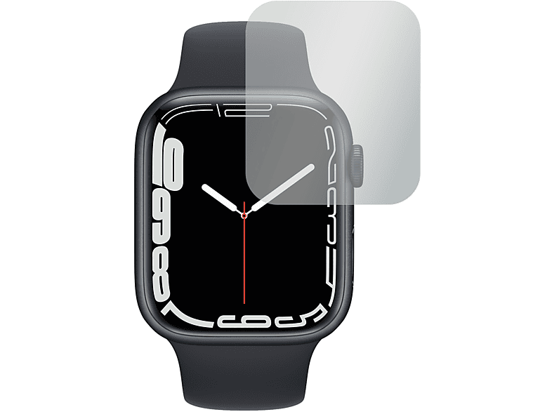 Watch Displayschutz(für Series Reflexion (45mm) 4x Displayschutzfolie Watch Series 7 Apple (45 8 SLABO mm)) | No