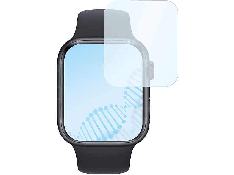 Series flexible mm)) 8 (45 SLABO Watch 7 Displayschutz(für Series Apple | antibakterielle (45mm) Watch Hybridglasfolie