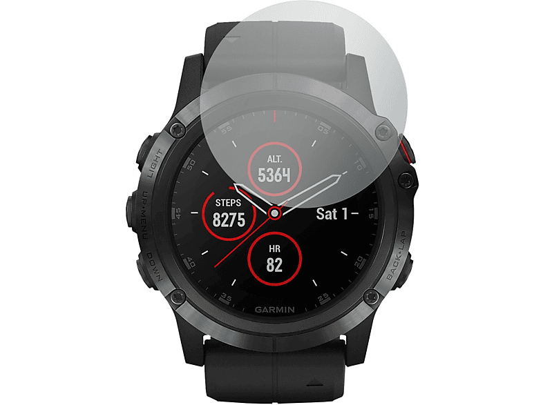 SLABO 4x Displayschutzfolie No Reflexion Displayschutz(für Garmin Fenix 5 Plus)