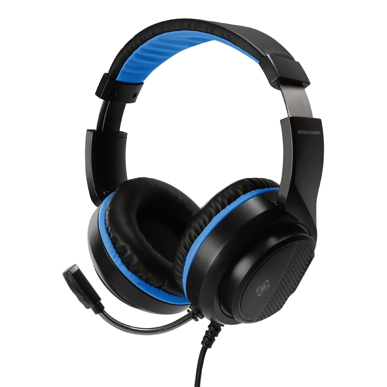 Headset PS5, schwarz Stereo Gaming für On-ear DELTACO GAMING Headset