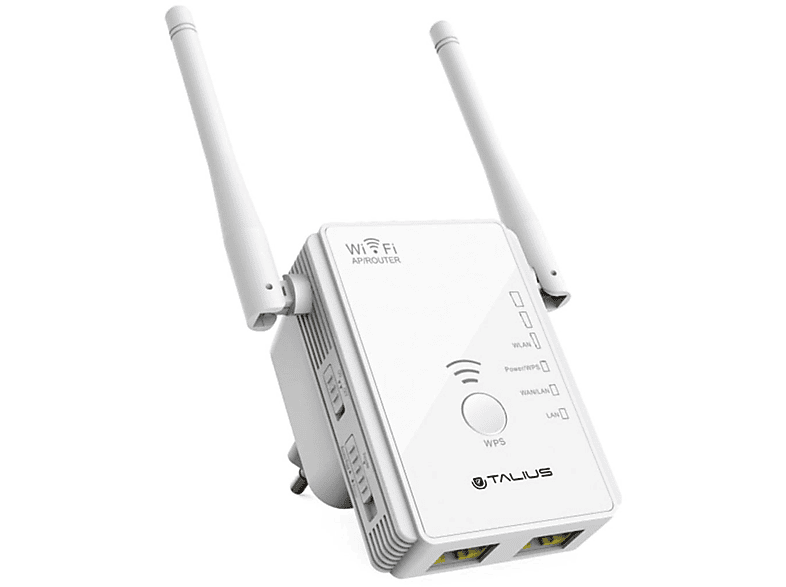 Router WI-Fi TAL-RPT3002ANT TALIUS, 300 Mbps, Blanco MediaMarkt