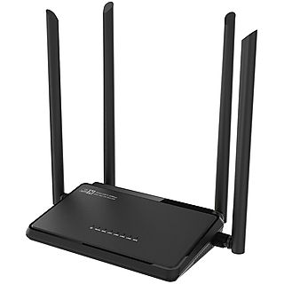Router WI-Fi  - TAL-RT300-N4D TALIUS, 300 Mbps, Negro