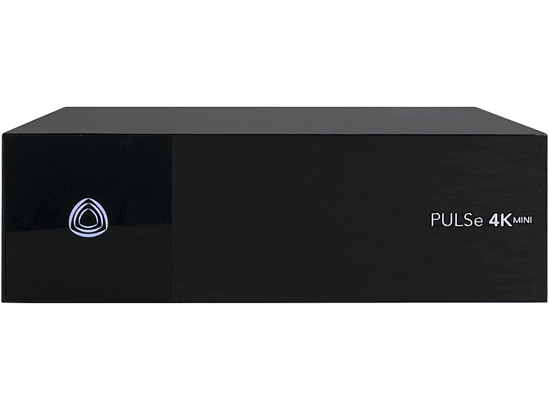 AB-COM PULSe 4K Mini UHD 1xDVB-S2X Sat Receiver 4K UHD Sat Receiver (PVR-Funktion=optional, schwarz)