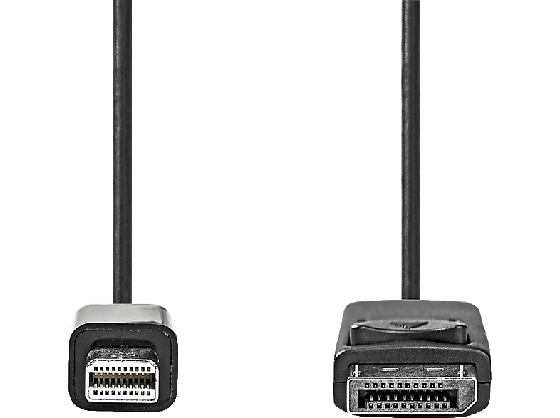 NEDIS CCGP37400BK10 Mini Displayport-Kabel, Schwarz