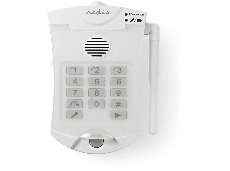 NEDIS ALRMPD10WT2 Personal Weiss Alarm