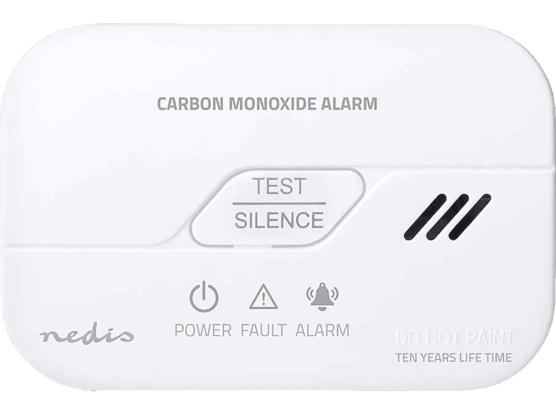 Kohlenmonoxid-Alarm Weiss DTCTCO30WT NEDIS