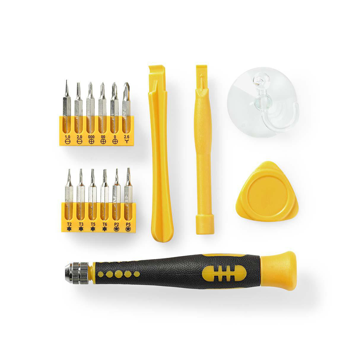 NEDIS CSTS10017 Werkzeugsatz, schwarz / gelb