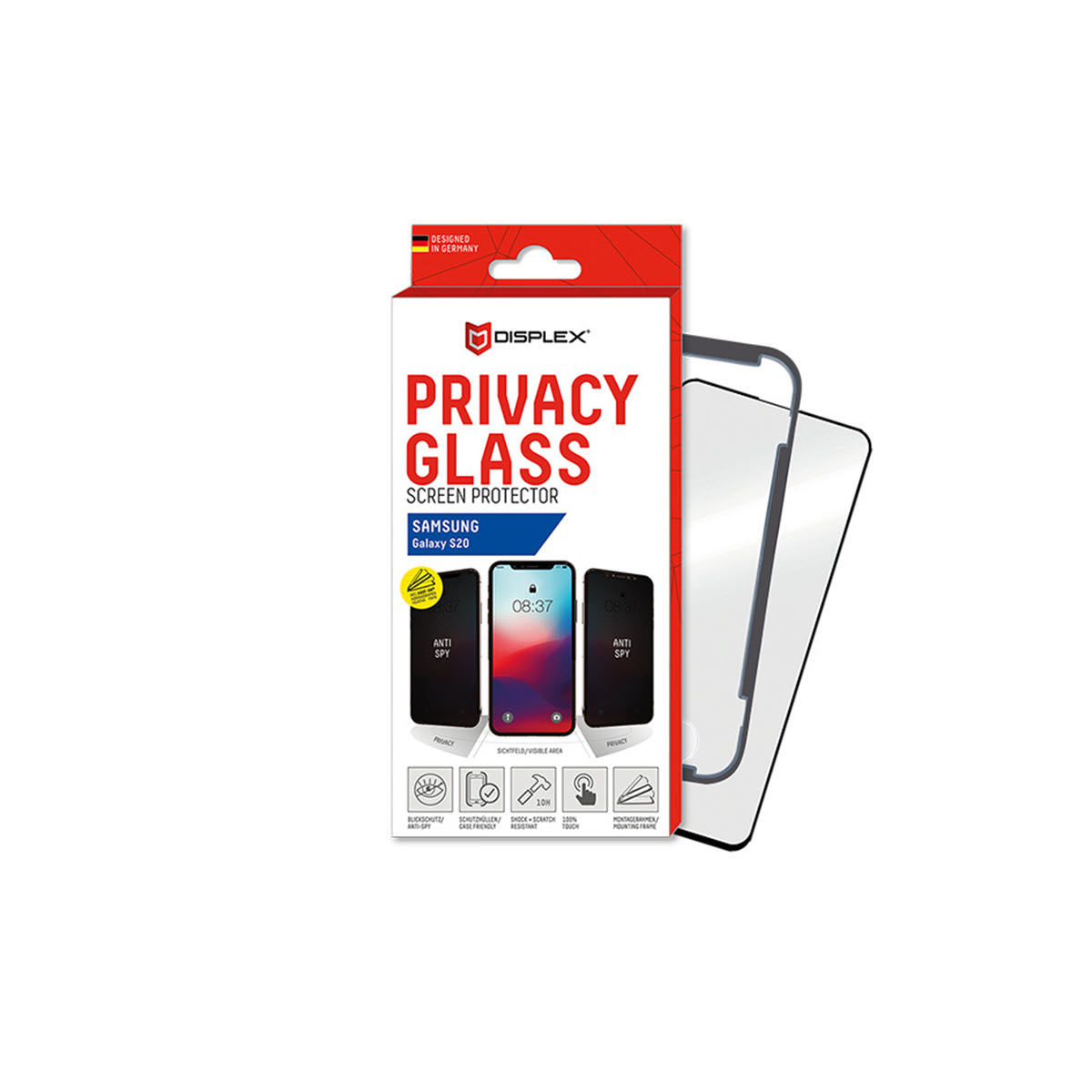 Samsung Samsung Samsung Galaxy S20 DISPLEX 3D Privacy Displayschutz(für Glass S20)