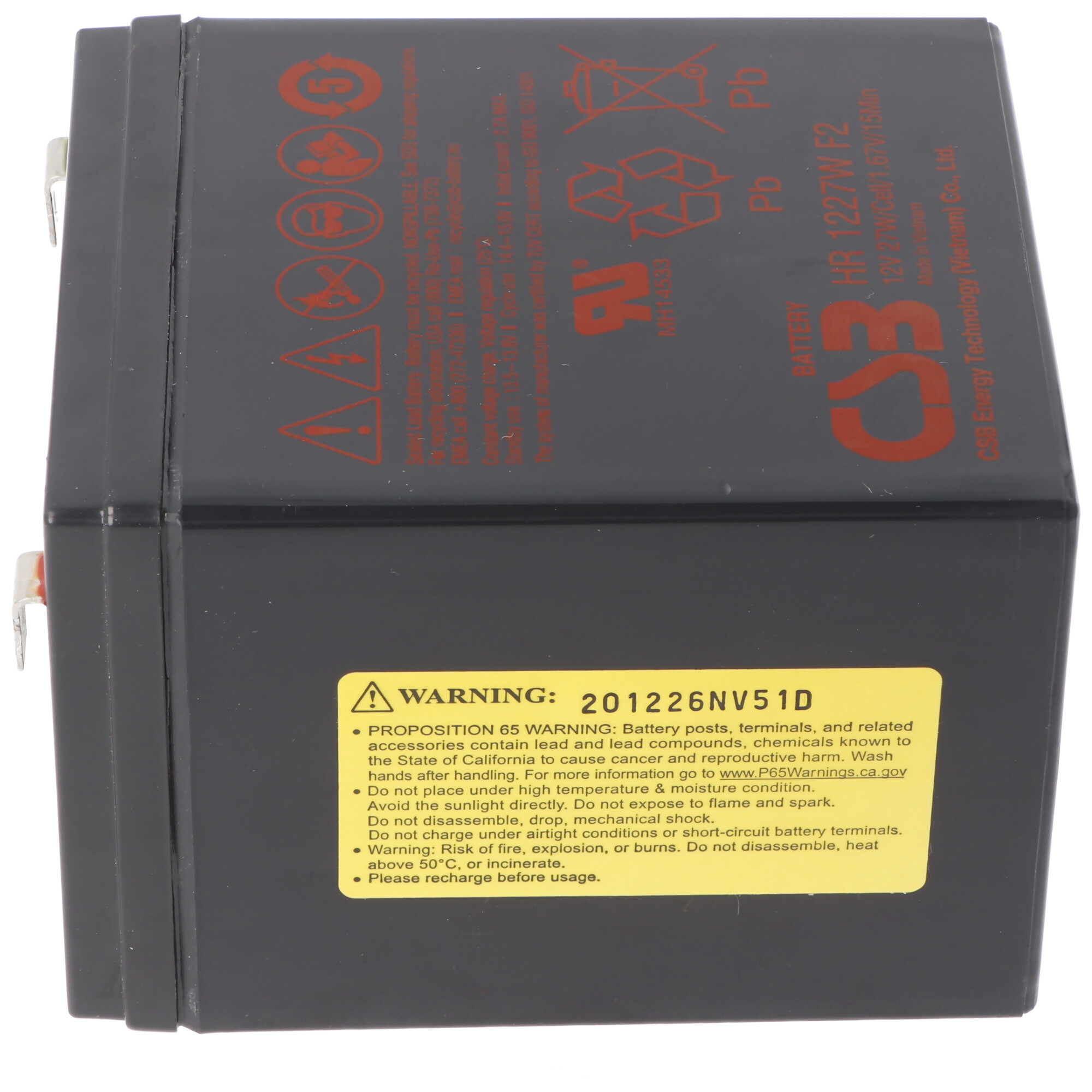 CSB CSB-HR1227WF2 AGM Kurşun Akü