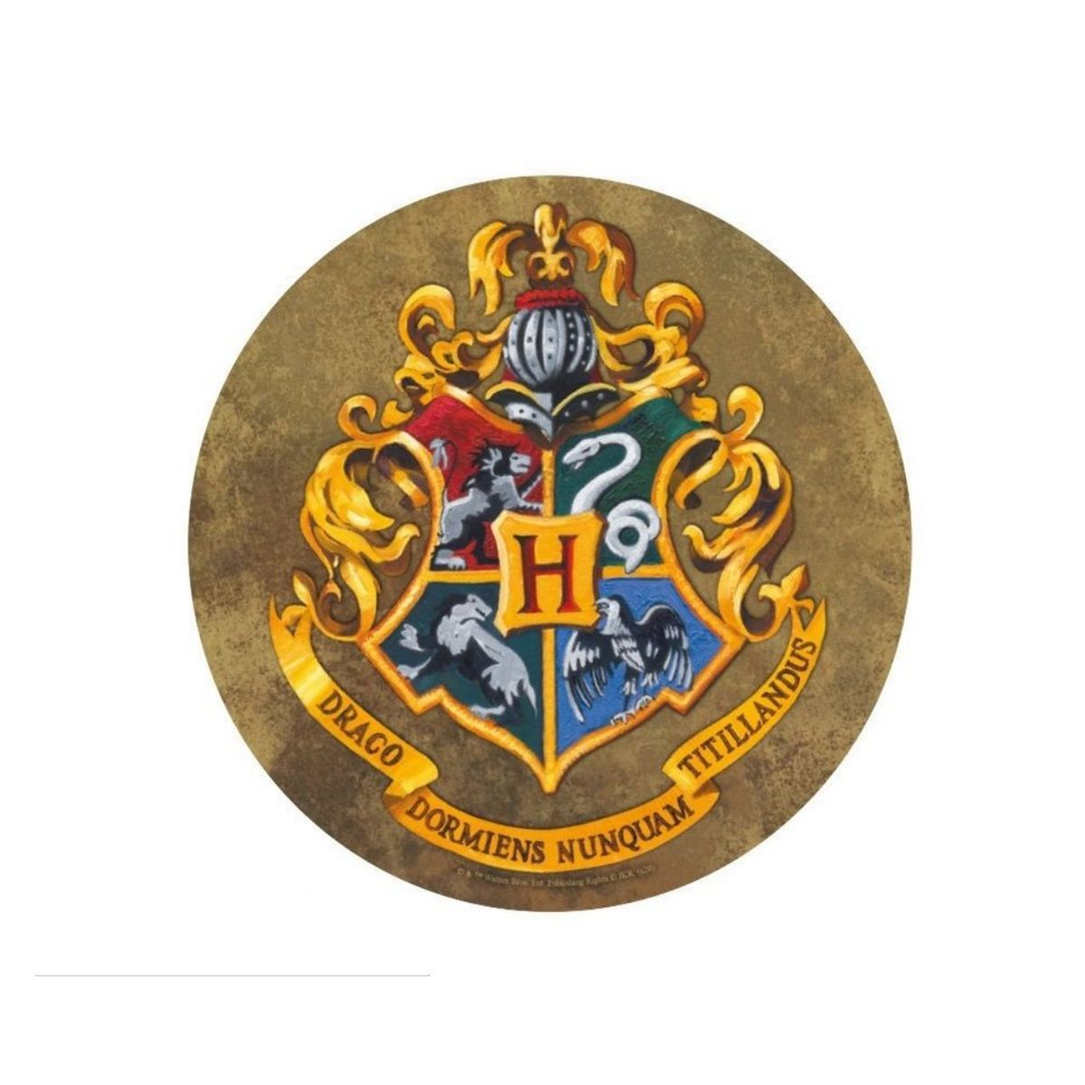 Potter Harry ABYSTYLE Hogwarts Mauspad (245 Gaming 195 mm mm) rund x