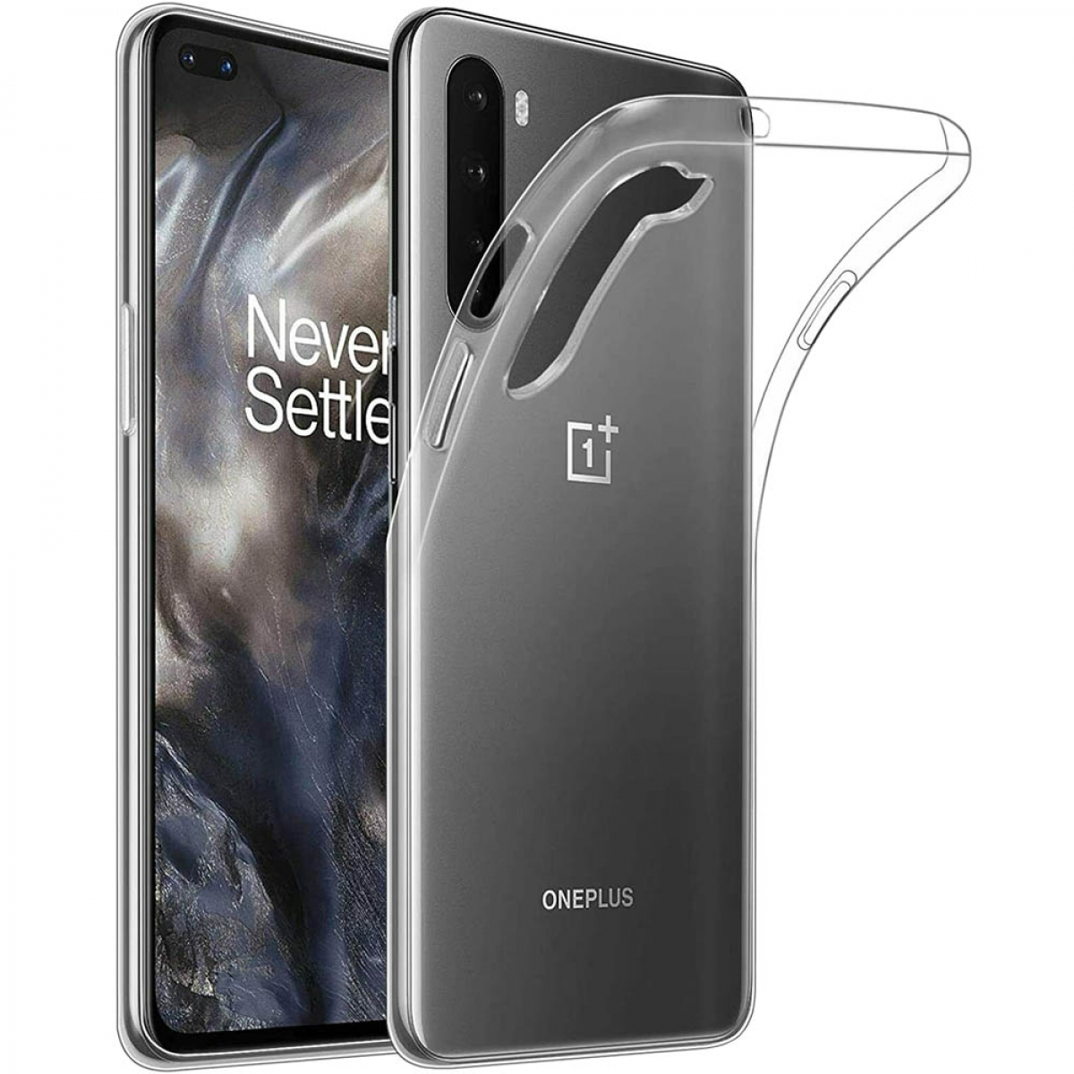 Nord, OnePlus, Transparent Backcover, CASEONLINE CA4,