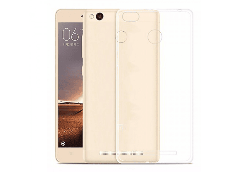 CASEONLINE CA4, Backcover, Xiaomi, Redmi 3, Transparent