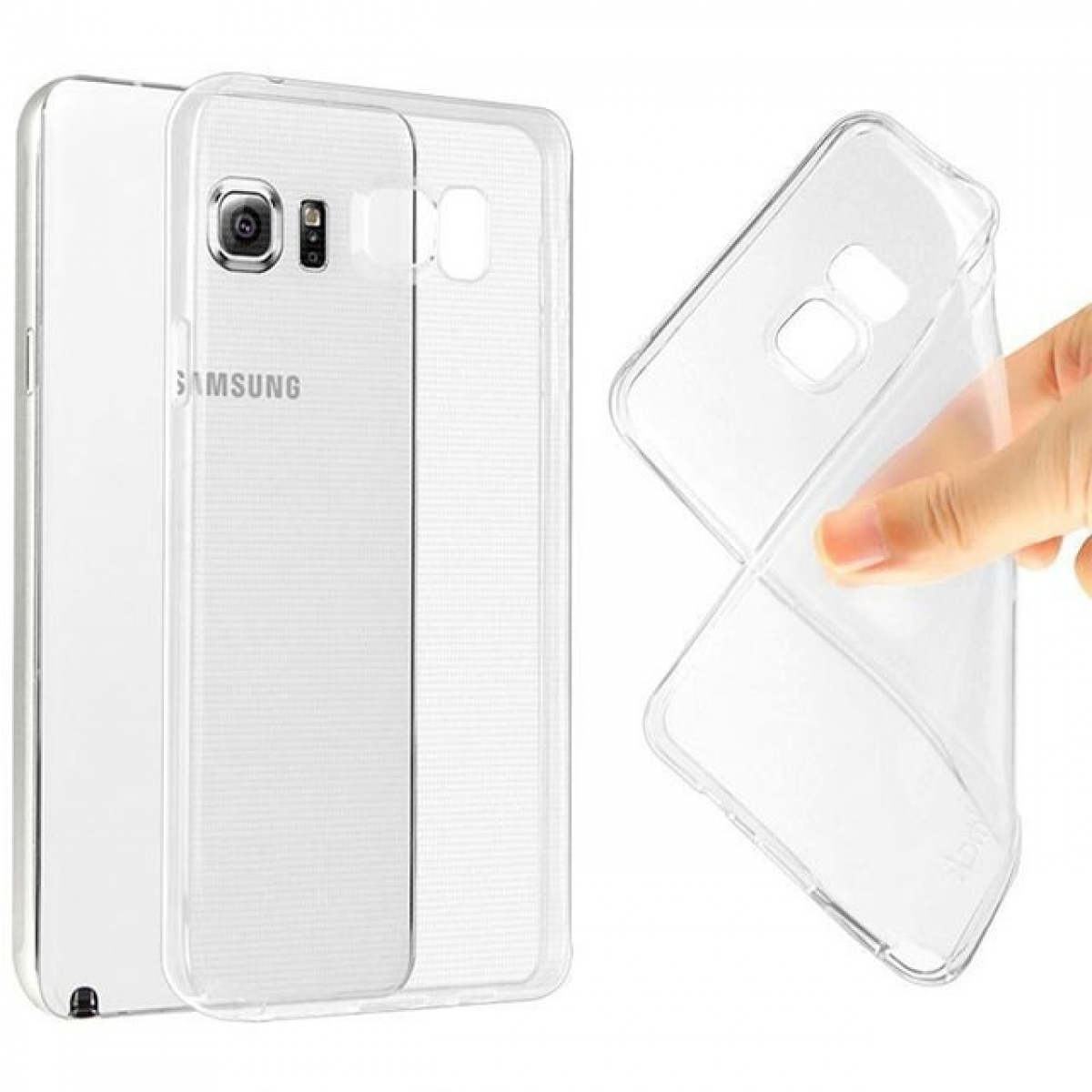 CASEONLINE CA4, Backcover, Note 5, Galaxy Samsung, Transparent