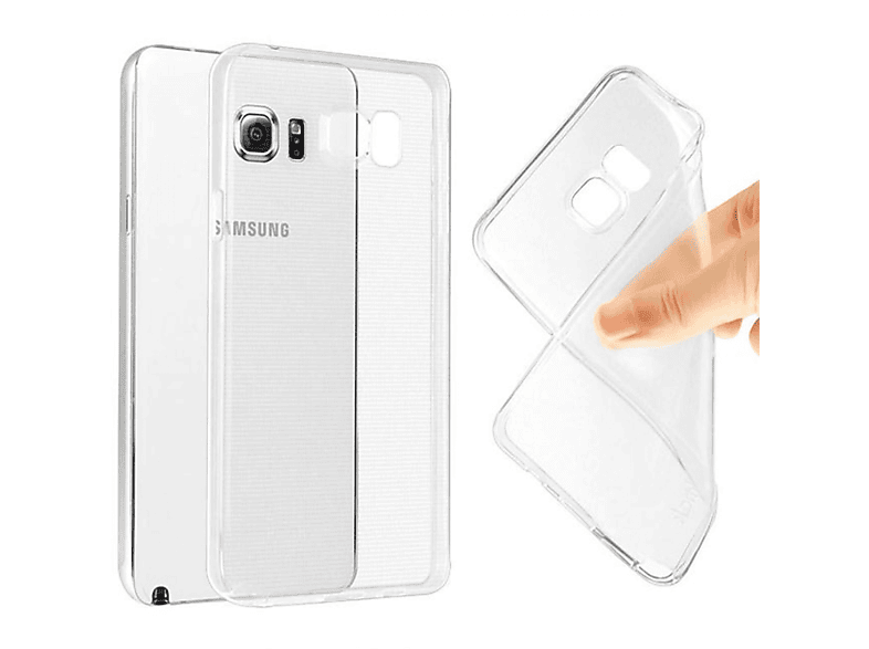CASEONLINE CA4, Backcover, Samsung, Galaxy 5, Note Transparent