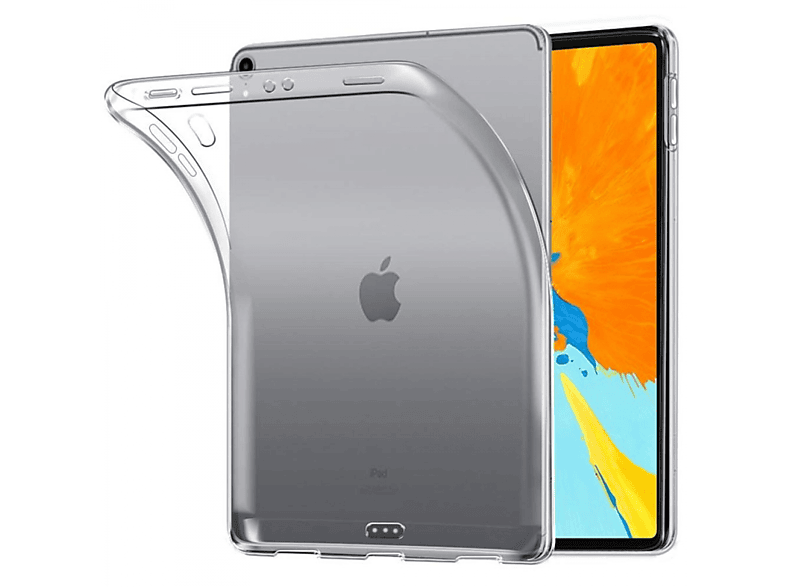 CASEONLINE Clear Apple Urethan, Transparent Tablethülle Backcover Thermoplastisches für