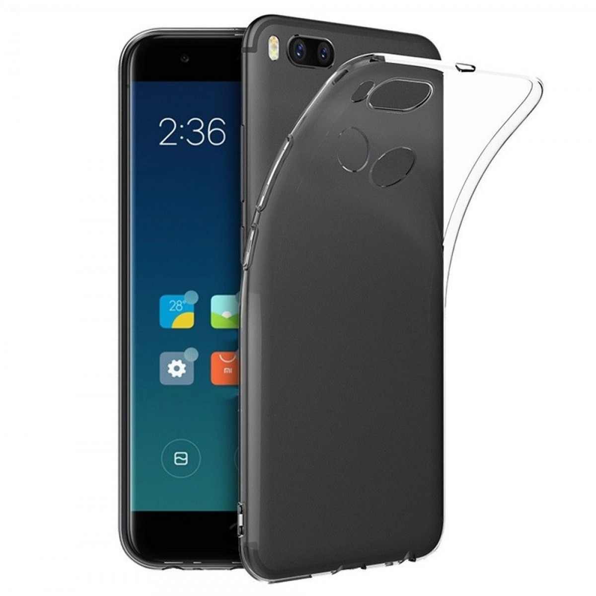 Xiaomi, Backcover, Transparent Mi CASEONLINE CA4, A1,