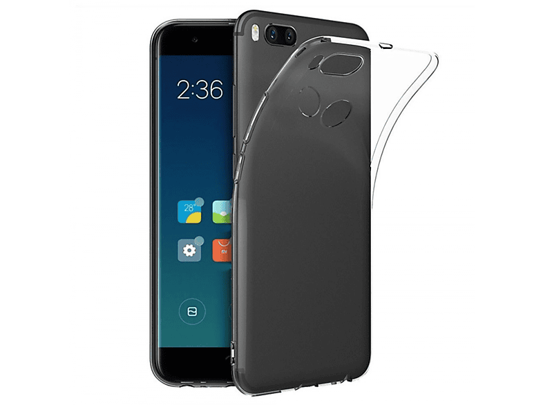 CASEONLINE CA4, Backcover, Xiaomi, A1, Mi Transparent