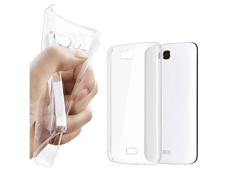 CA4, CASEONLINE Transparent Y541, Huawei, Ascend Backcover,
