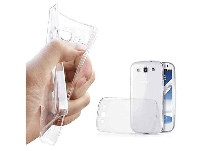 Galaxy CA4, Backcover, CASEONLINE Transparent S3, Samsung,