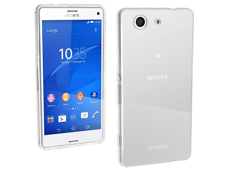 CASEONLINE CA4, Backcover, Sony, Z3 Compact, Xperia Transparent