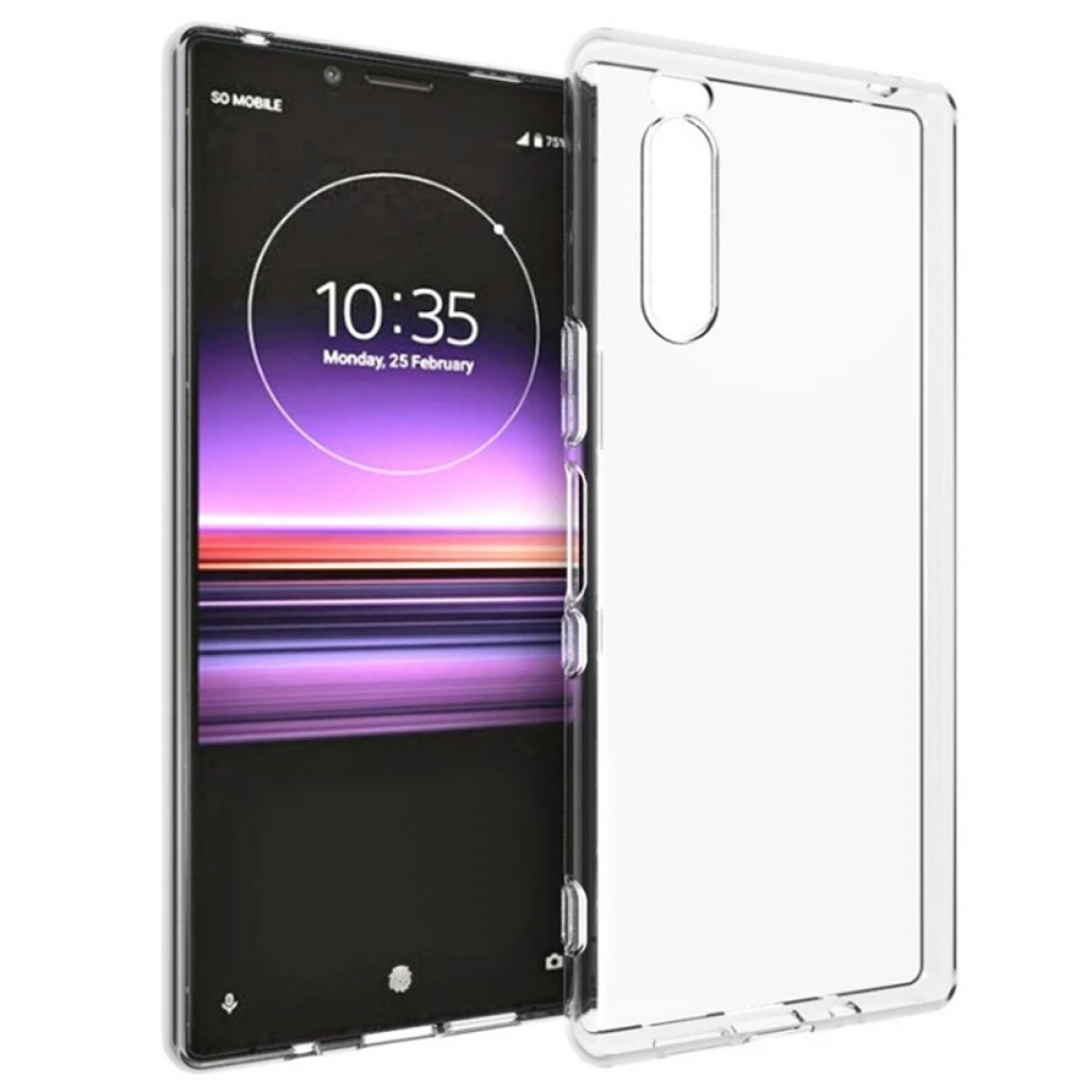 Xperia CA4, 5, Backcover, Sony, Transparent CASEONLINE