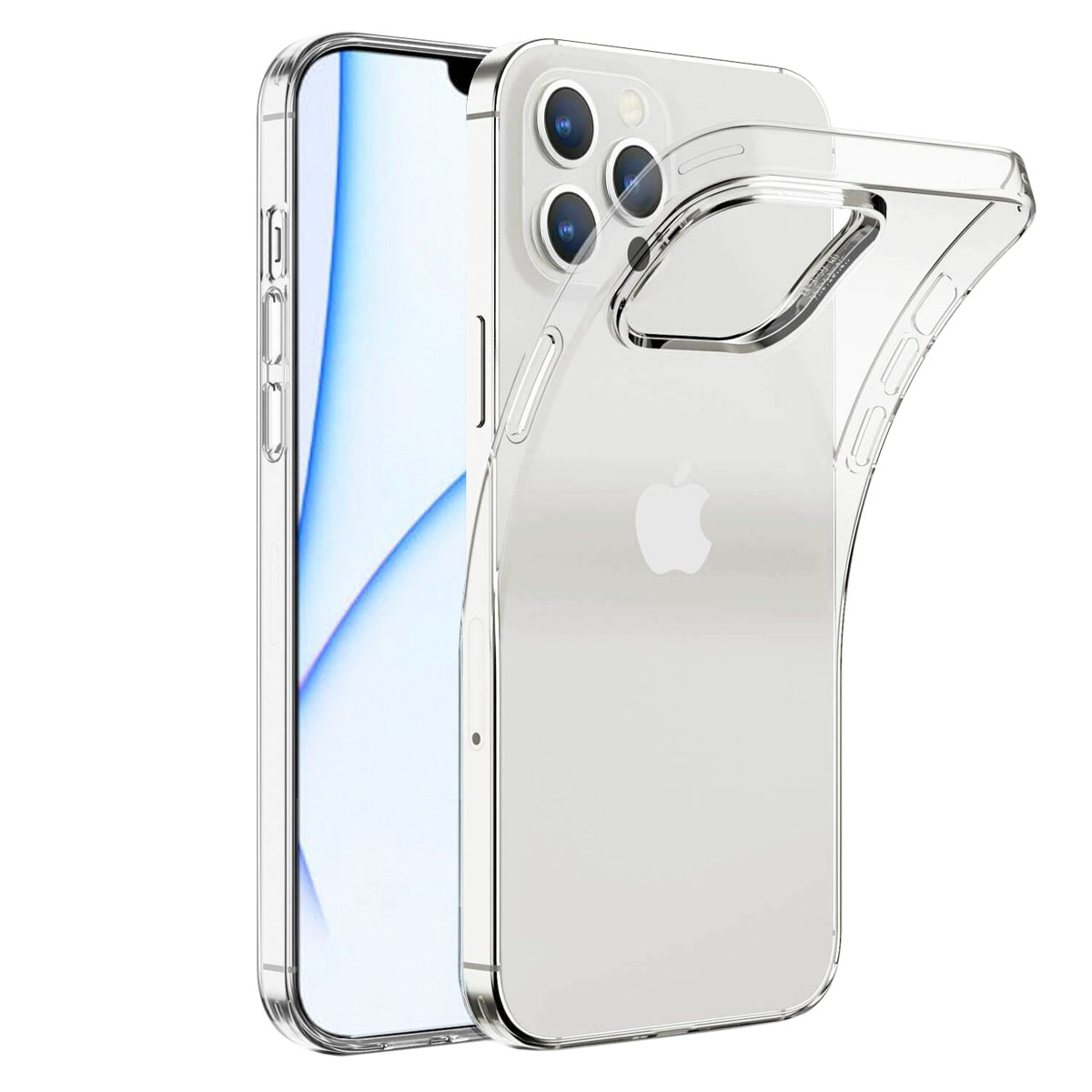 CASEONLINE CA4, Backcover, iPhone Max, Pro Apple, 13 Transparent