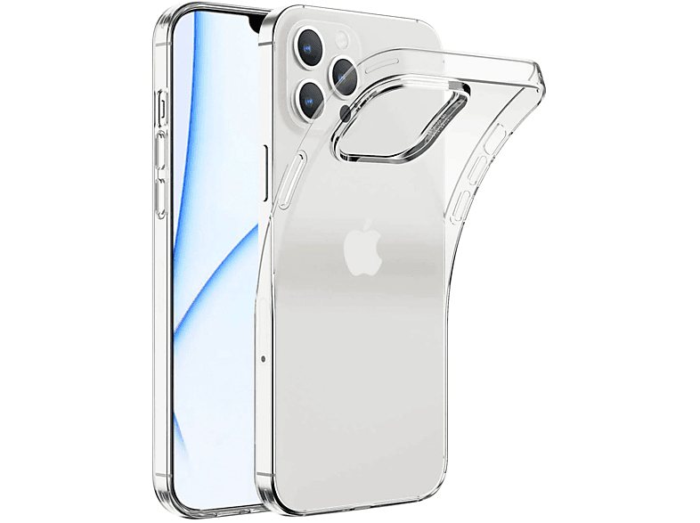 CASEONLINE CA4, Backcover, iPhone Max, Pro Apple, 13 Transparent