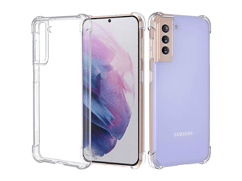 Samsung, CASEONLINE Multicolor Galaxy S21 Plus, Shockproof, Backcover,