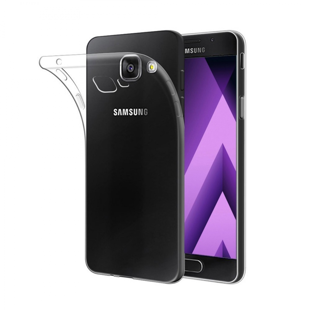 Transparent CA4, Samsung, CASEONLINE A5 (2017), Galaxy Backcover,