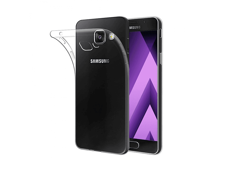 Transparent CA4, Samsung, CASEONLINE A5 (2017), Galaxy Backcover,