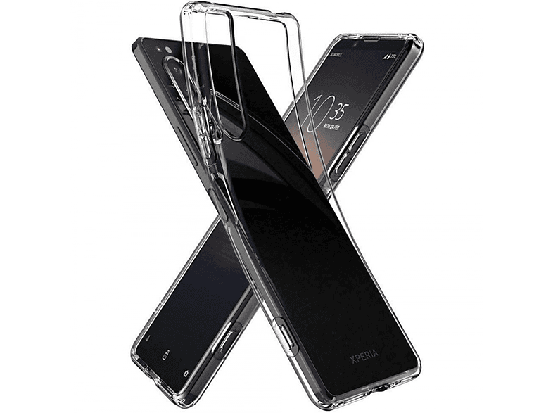 Xperia III, Sony, Transparent CA4, Backcover, CASEONLINE 1