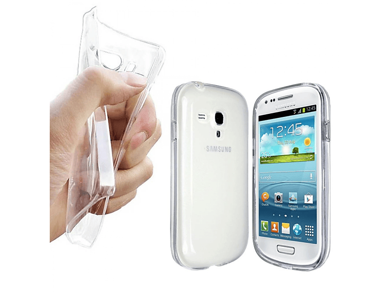 CASEONLINE Backcover, Samsung, CA4, Galaxy S3 Transparent mini,