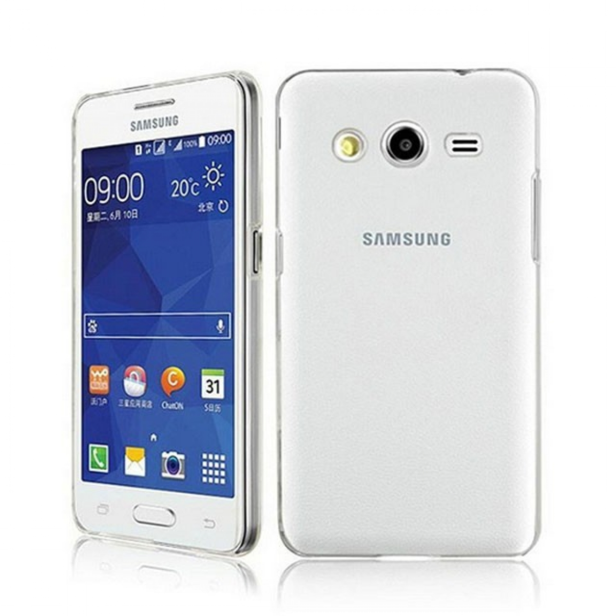 CASEONLINE CA4, Transparent Samsung, Core Backcover, 2, Galaxy