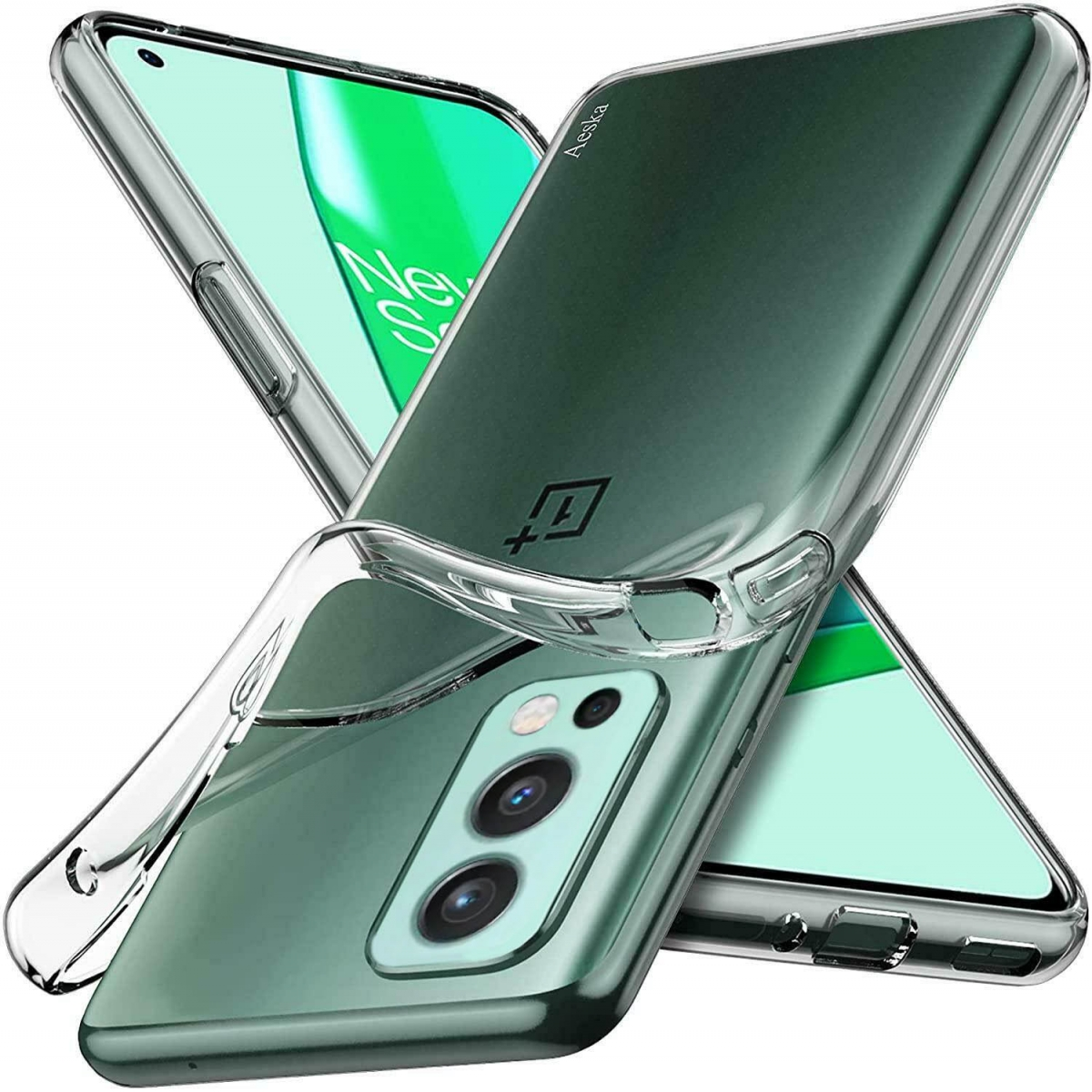 CASEONLINE CA4, Backcover, OnePlus, Nord Transparent 2 5G