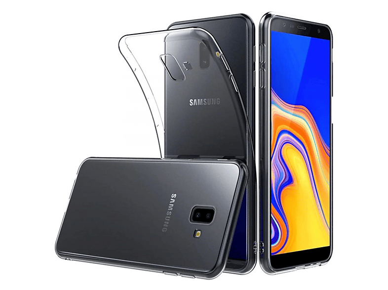 CASEONLINE CA4, Backcover, Samsung, Galaxy J6 Plus (2018), Transparent