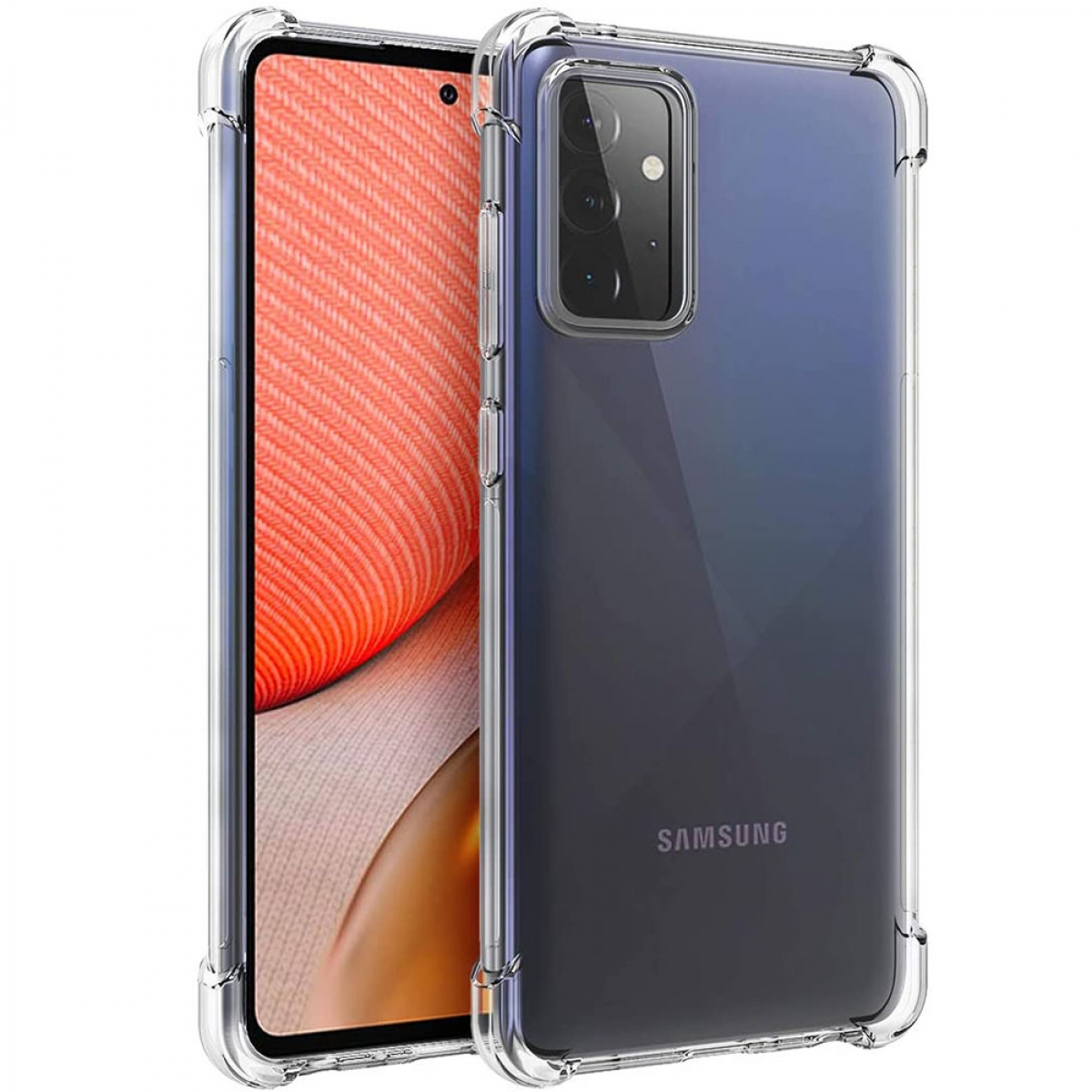 Backcover, A73 Multicolor Samsung, 5G, Galaxy CASEONLINE Shockproof,