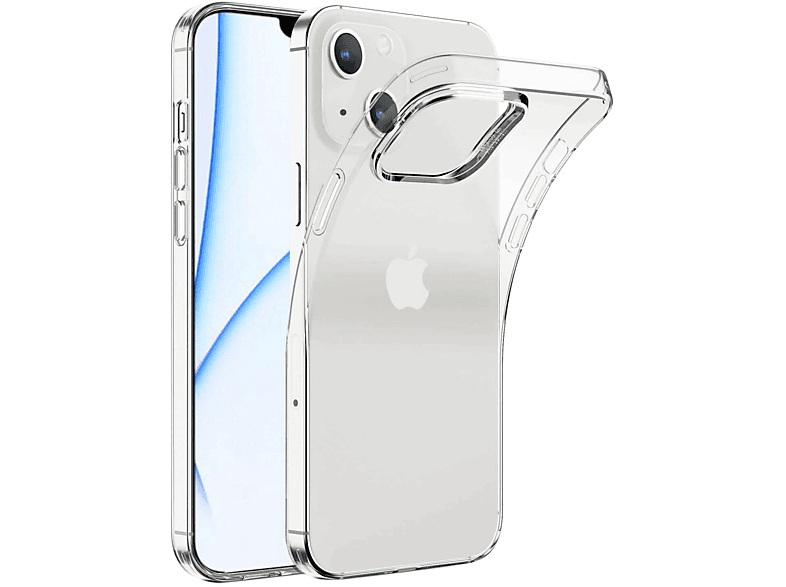 CASEONLINE CA4, Backcover, Apple, iPhone 13, Transparent