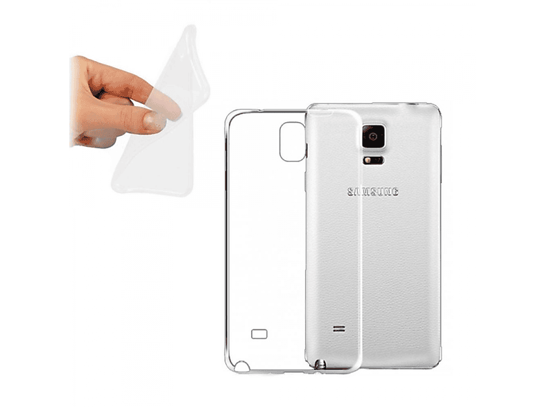 CASEONLINE CA4, Backcover, Samsung, Galaxy Note Edge, Transparent