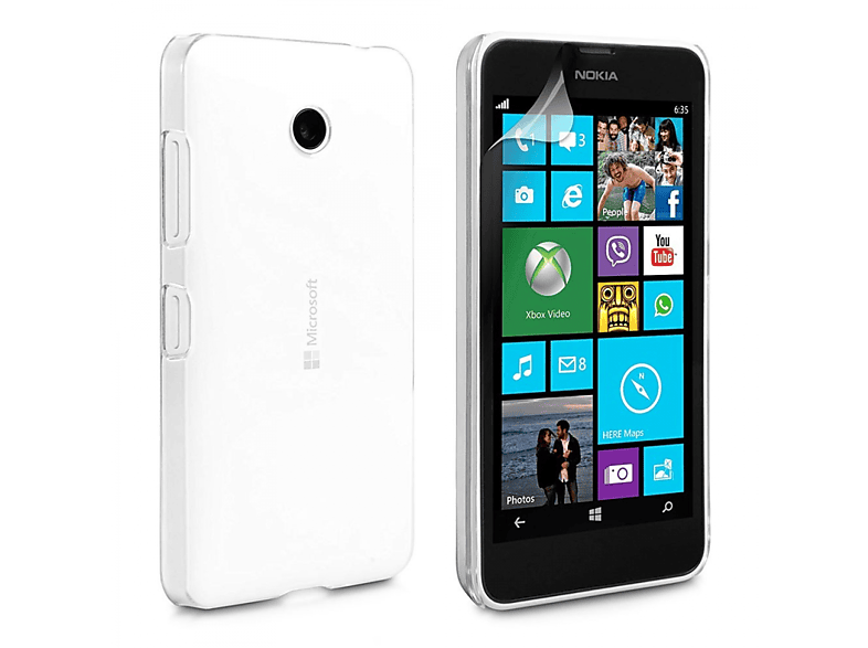 CASEONLINE CA4, 532, Microsoft, Transparent Lumia Backcover