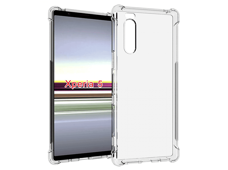 CASEONLINE Shockproof, Backcover, Sony, Xperia 5, Multicolor