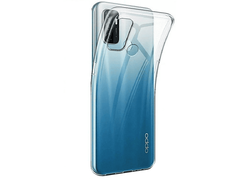 CASEONLINE CA4, Backcover, Oppo, A53 4G, Transparent