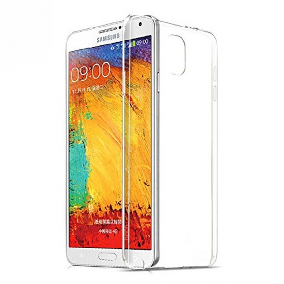 Backcover, CA4, Samsung, CASEONLINE Note Transparent 3, Galaxy