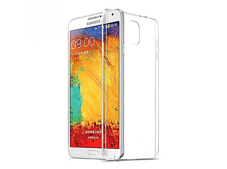 CASEONLINE CA4, Galaxy Backcover, Transparent Note 3, Samsung