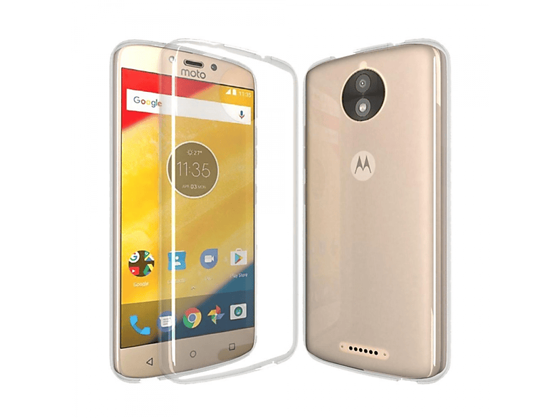 Motorola, CASEONLINE Backcover, CA4, Transparent C, Moto