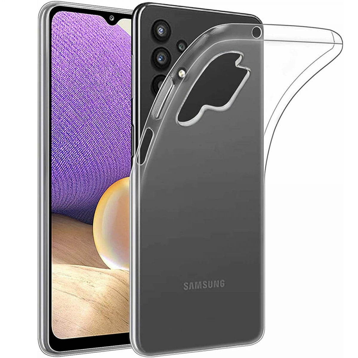 CA4, CASEONLINE Galaxy 5G, A32 Backcover, Transparent Samsung,