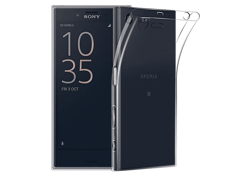 CA4, Compact, Transparent Backcover, Sony, Xperia X CASEONLINE